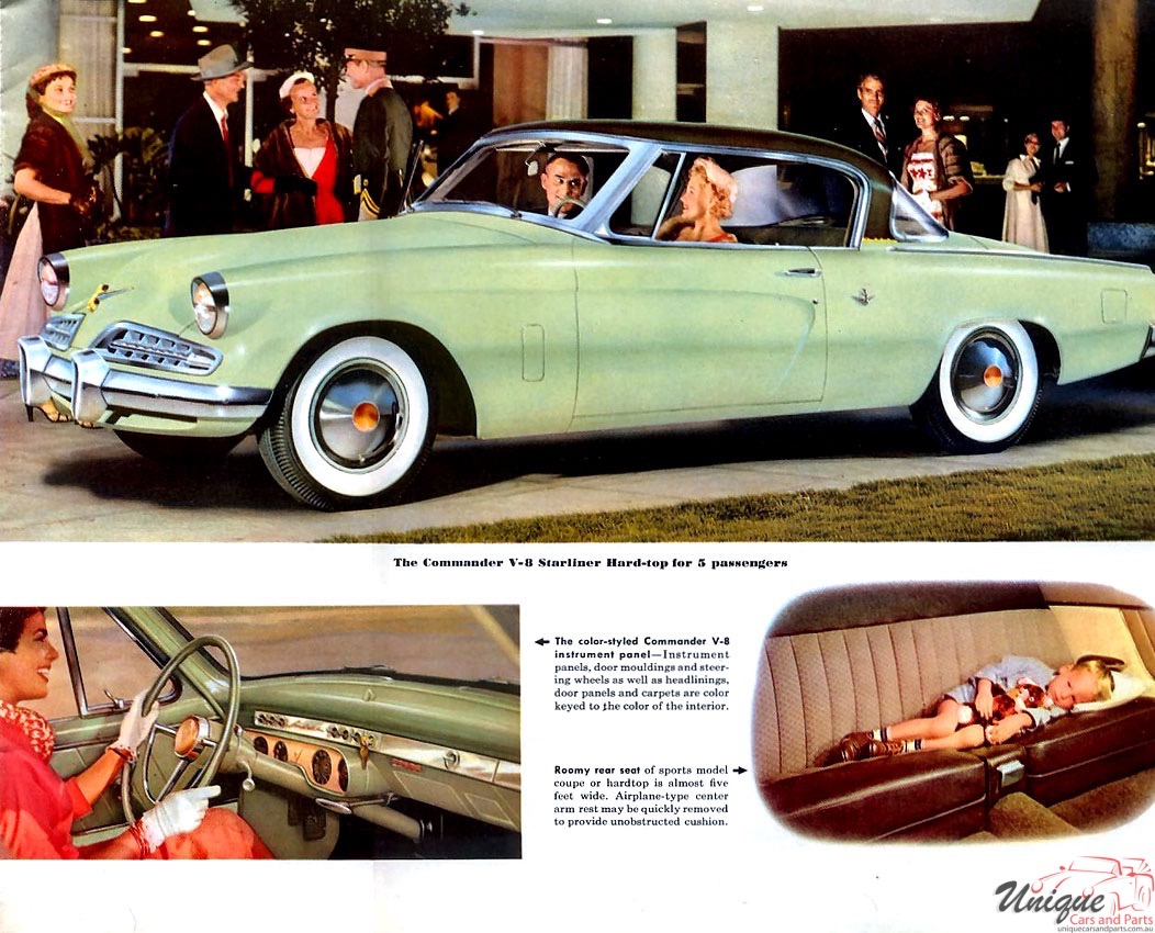 1954 Studebaker Commander V8 Brochure Page 5